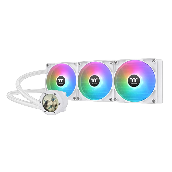 Thermaltake TH420 V2 Ultra ARGB Sync All-In-One Liquid Cooler - Snow Edition